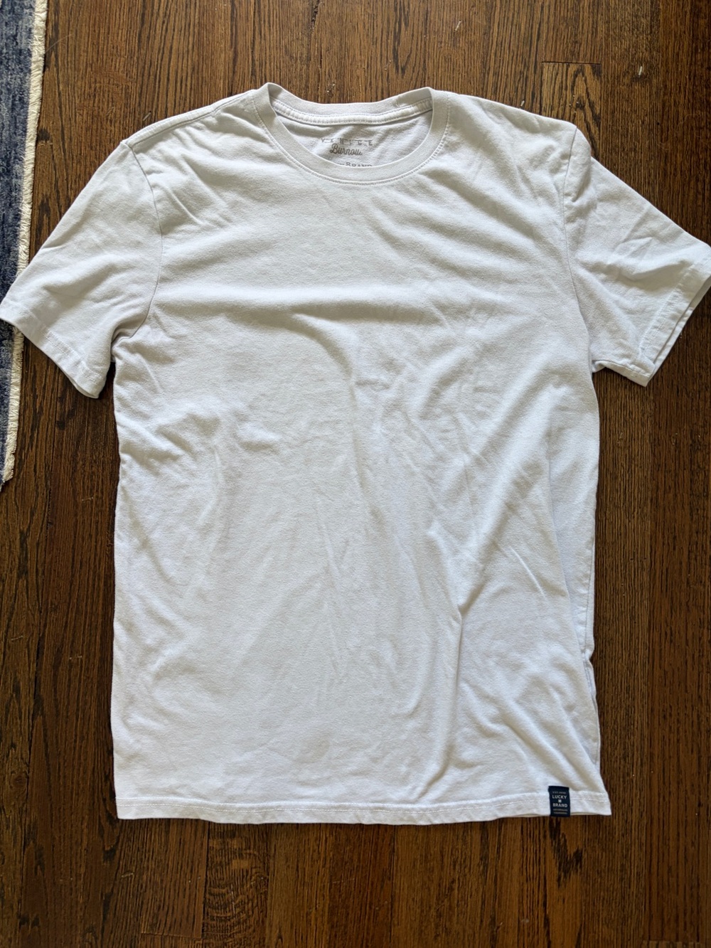 Classic White Crewneck T-Shirt - Men's